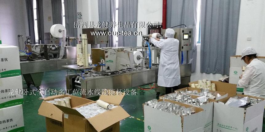 龍健臥式2工位YCB-2G-88全自動流水線隱茶杯設備